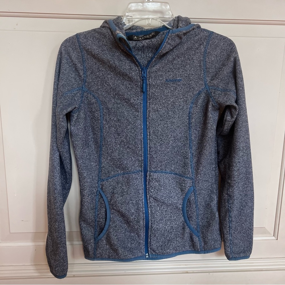 Ayacucho Women's Small Full-zip Hooded Jacket    Light Fleece